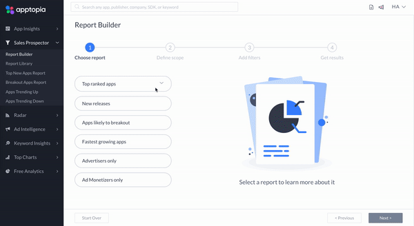 X-Ray Report Builder Filters How To